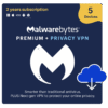 Malwarebytes Premium 5 Devices 2 Years