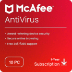 mcafee antivirus license key