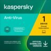 Kaspersky Anti Virus 1 Device, 2 Years